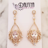 Victorian Wedding Earrings for Glamorous Vintage Bride