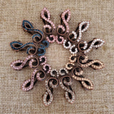 Treble Clef Rhinestone Music Hair Claw for Musician