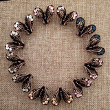 Heart Mini Hair Claw Rhinestone Clip