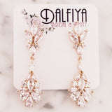 Classic CZ Wedding Earrings