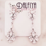 Classic CZ Wedding Earrings