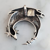 Dragon Pendant .925 Sterling Silver Fantasy Charm