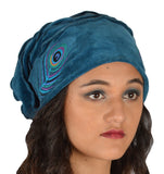 Embroidered Cotton Velvet Hat