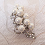 Bouquet Bridal Brooch Pearl Wedding Pin
