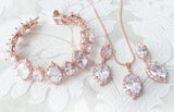 Grand Parure Bridal Jewelry Set for Victorian Bride or Prom