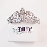 Victorian Bridal Necklace, Earring, Tiara Bridal Parure Set