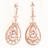 Vintage Glam Bridal Chandelier Earrings