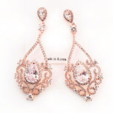 Victorian Wedding Earrings for Glamorous Vintage Bride