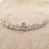 Vine Motif Classic Wedding Tiara for Victorian Bride
