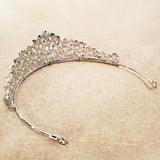1.75" Tall Tiara for Glam Bride Wedding or Victorian Prom