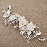 Bridal Hair Vine Wedding Headpiece Comb for Bride