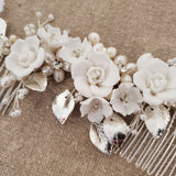 Bridal Hair Vine Wedding Headpiece Comb for Bride