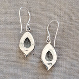 Blue Topaz .925 Sterling Silver Classic Drop Earrings from Bali