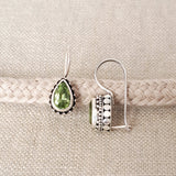Peridot .925 Sterling Silver Earrings from Bali