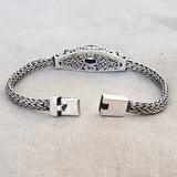 Gemstone .925 Sterling Silver Bracelet from Bali