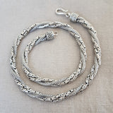 Triple Chain Twist .925 Sterling Silver 20