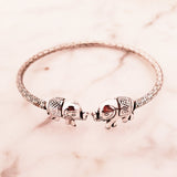 Elephant .925 Sterling Silver Bracelet from Thailand