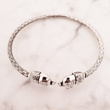 Elephant .925 Sterling Silver Bracelet from Thailand