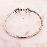 Elephant .925 Sterling Silver Bracelet from Thailand