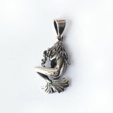Virgo .925 Solid Sterling Silver Horoscope Pendant Zodiac