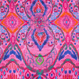 Pink Cotton Sarong Boho Beach Coverup