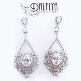 Victorian Wedding Earrings for Glamorous Vintage Bride