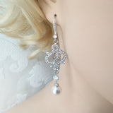 Infinite Love Bridal Earrings