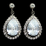 Classic Drop Art Deco Bridal Earrings