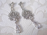 Victorian Chandelier Bridal Earrings