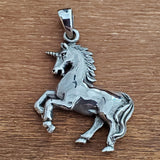 Unicorn Charm .925 Sterling Silver Equestrian Pendant