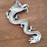 Dragon Amulet .925 Sterling Silver Charm Pendant