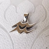 Horoscope Symbol .925 Solid Sterling Silver Zodiac Pendant