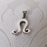 Horoscope Symbol .925 Solid Sterling Silver Zodiac Pendant
