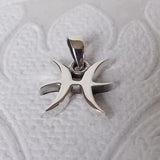 Horoscope Symbol .925 Solid Sterling Silver Zodiac Pendant
