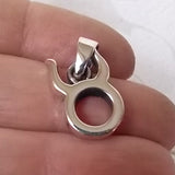 Horoscope Symbol .925 Solid Sterling Silver Zodiac Pendant