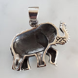 Elephant .925 Sterling Silver Charm Pendant