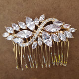 Micro-Pave CZ Hair Comb for Wedding