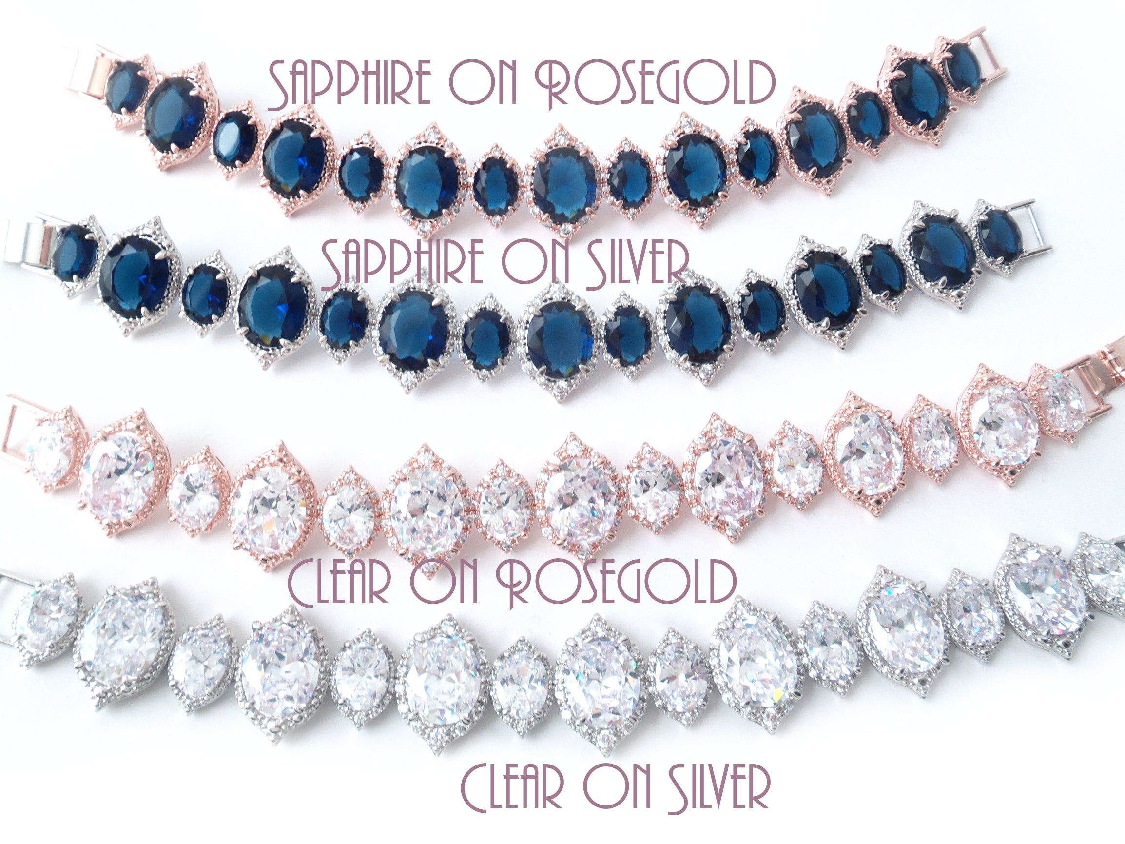 Grand Parure Bridal Jewelry Set for Victorian Bride or Prom