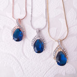 Twist Wedding Pendant Necklace