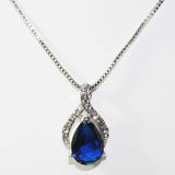 Twist Wedding Pendant Necklace