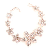 Floral Tennis Bracelet