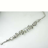 Iced Statement Bridal Bracelet
