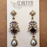 Victorian Costume Earrings for Bride or Prom
