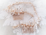 Bridal Hair Vine Wedding Comb Headpiece