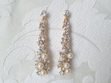 Pave Bridal Earrings