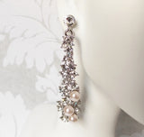 Pave Bridal Earrings